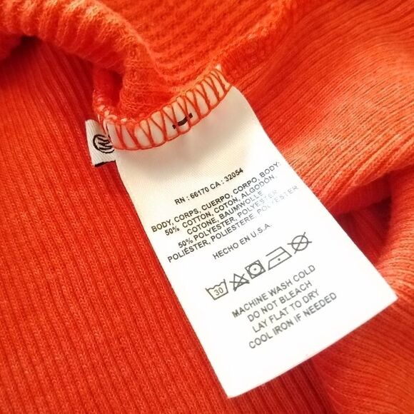 T.la Anthropologie Tangerine Waffle Knit Tip - Picture 7 of 7